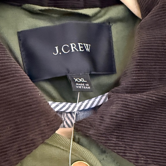 J. Crew Limited-edition cropped quilted Barn Jacket XXL new - Picture 2 of 11